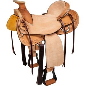 Denver - Wade Waffle - pelle rovesciata - 17" - Sella western Denver - Wade Waffle - pelle rovesciata - 17" - Sella western