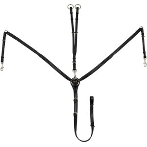 Supreme - Pettorale - Noir - cob - Horse breastplate - Publicité Supreme - Pettorale - Noir - cob - Horse breastplate - Publicité