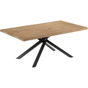 Stones Spike - Mesa Extensible - 200/300x100cm - Patas de Metal Negras Stones Spike - Mesa Extensible - 200/300x100cm - Patas de Metal Negras