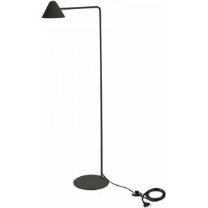 HOMEMANIA Lámpara de pie Antares negra - Iluminación LED moderna HOMEMANIA Lámpara de pie Antares negra - Iluminación LED moderna