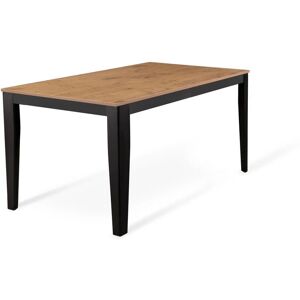 Webmarketpoint - Mesa extensible de roble-negro - 90x156/316 cm - 76 cm de alto Webmarketpoint - Mesa extensible de roble-negro - 90x156/316 cm - 76 cm de alto