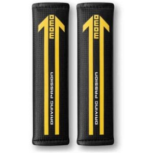 Momo MOMLSHPE4CB Black Seat Belt Pads Momo MOMLSHPE4CB Black Seat Belt Pads
