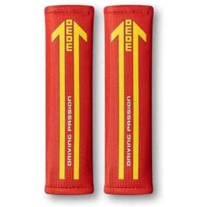 Momo Seat Belt Pads - Red - Safety Accessories Momo Seat Belt Pads - Red - Safety Accessories