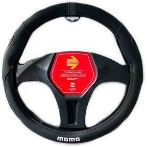 MOMO Zwarte Stuurwielhoes - Universeel, Wasbaar, Antislip - Auto Accessoire MOMO Zwarte Stuurwielhoes - Universeel, Wasbaar, Antislip - Auto Accessoire
