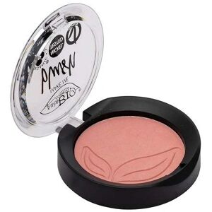Purobio Blush Rose Satiné - Maquillage longue tenue - Publicité Purobio Blush Rose Satiné - Maquillage longue tenue - Publicité