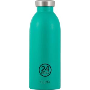 Bouteille 24BOTTLES Clima en acier inoxydable bleu - Publicité Bouteille 24BOTTLES Clima en acier inoxydable bleu - Publicité