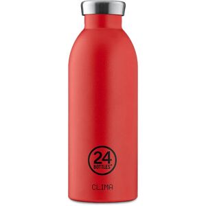 24Bottles Red Clima Thermos Flask - Stainless Steel - 500ml 24Bottles Red Clima Thermos Flask - Stainless Steel - 500ml