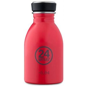24Bottles Urban 250 Rouge - Bouteille d'eau - Publicité 24Bottles Urban 250 Rouge - Bouteille d'eau - Publicité