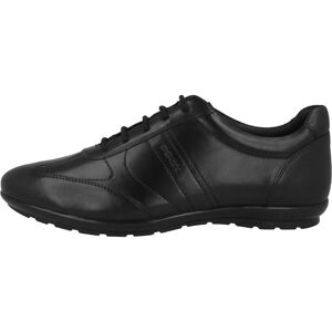 Geox Black Leather City Trainers - Footwear Geox Black Leather City Trainers - Footwear