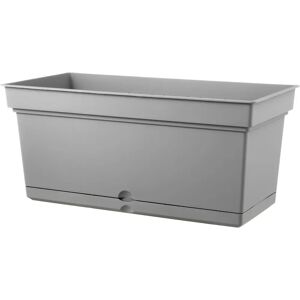 TERAPLAST - Vaso rettangolare Aqua Elements con sottovaso - 78cm - Giardino e Esterni TERAPLAST - Vaso rettangolare Aqua Elements con sottovaso - 78cm - Giardino e Esterni