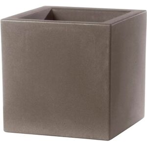 TERAPLAST - Maceta Cuadrada 40x40cm Cappuccino - Maceta de Jardín TERAPLAST - Maceta Cuadrada 40x40cm Cappuccino - Maceta de Jardín