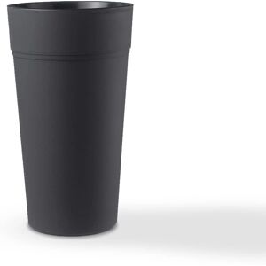 Vaso Teraplast - Modello Stem 38cm Antracite - Interno/Esterno Vaso Teraplast - Modello Stem 38cm Antracite - Interno/Esterno