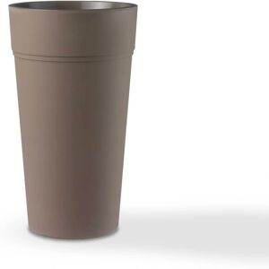 Pot rond marron Teraplast 65cm - Intérieur/Extérieur - Publicité Pot rond marron Teraplast 65cm - Intérieur/Extérieur - Publicité