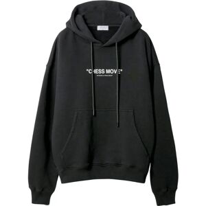 Off-White Model OMBB085F23FLE0241001 Hoodie - Zwarte skate stijl Off-White Model OMBB085F23FLE0241001 Hoodie - Zwarte skate stijl