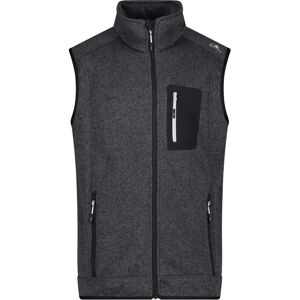 Gilet en molleton noir CMP - Couche chaude extérieure - Publicité Gilet en molleton noir CMP - Couche chaude extérieure - Publicité