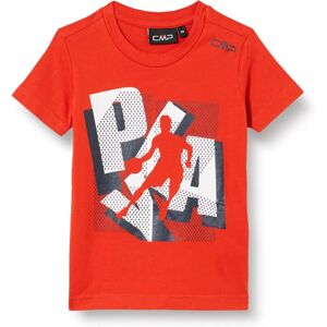 CMP Mountain Unisex Orange T-Shirt - Child 6 CMP Mountain Unisex Orange T-Shirt - Child 6