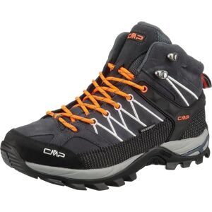 Wodoodporne buty trekkingowe czarno-pomarańczowe - Cały rok dla mężczyzn Wodoodporne buty trekkingowe czarno-pomarańczowe - Cały rok dla mężczyzn