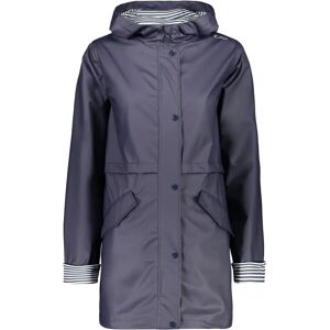 CMP Blue Rain Jacket - Waterproof Windproof Knee-Length Raincoat CMP Blue Rain Jacket - Waterproof Windproof Knee-Length Raincoat