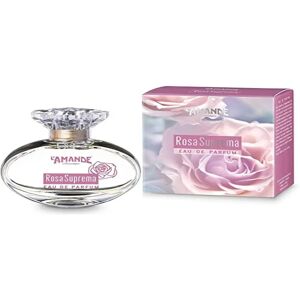 L'Amande Rosa Suprema Eau de Parfum - Fragranza Floreale Elegante 50ml L'Amande Rosa Suprema Eau de Parfum - Fragranza Floreale Elegante 50ml
