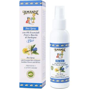 L'Amande Bio Deodorant Fiori en Bessen van Sardinië - Spray L'Amande Bio Deodorant Fiori en Bessen van Sardinië - Spray