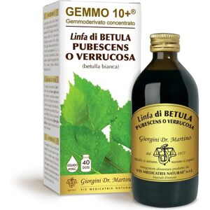 Giorgini Betula Linfa - Suplemento Natural de Savia de Abedul - 200ml Giorgini Betula Linfa - Suplemento Natural de Savia de Abedul - 200ml