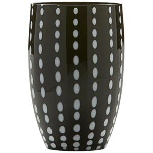 Zafferano Perle Set - 6 Schwarze Becher aus Glas Zafferano Perle Set - 6 Schwarze Becher aus Glas