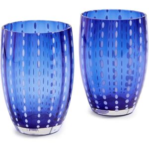 Zafferano Perle Blau Becherglas Set - 6 Stück Zafferano Perle Blau Becherglas Set - 6 Stück