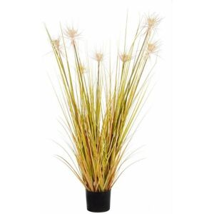 Pianta artificiale del deserto BIZZOTTO con vaso in plastica nero - 120cm - Giallo Pianta artificiale del deserto BIZZOTTO con vaso in plastica nero - 120cm - Giallo