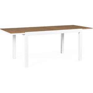 Bizzotto - Mesa de jardín Elias - Extensible, Blanco, 200 cm Bizzotto - Mesa de jardín Elias - Extensible, Blanco, 200 cm