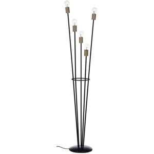 BIZZOTTO - H155 - 5 Luci - fiaccola - Piantana lampada da terra BIZZOTTO - H155 - 5 Luci - fiaccola - Piantana lampada da terra