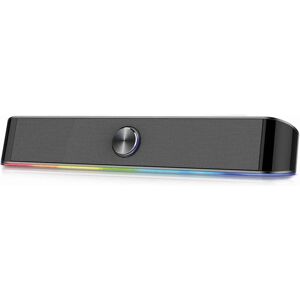 Ewent EW3525 - 2.0 canales - 6 W - Negro - Barra de sonido Ewent EW3525 - 2.0 canales - 6 W - Negro - Barra de sonido