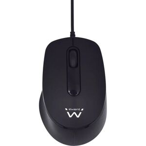 Ratón Ewent EW3159 Negro Ambidiestro Oficina Ratón Ewent EW3159 Negro Ambidiestro Oficina