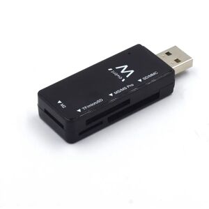 Ewent EW1049 Card Reader - USB 2.0 Black Ewent EW1049 Card Reader - USB 2.0 Black