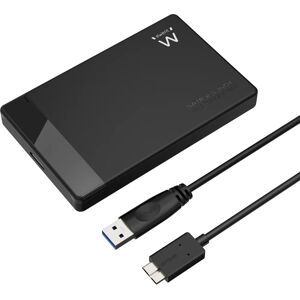 Ewent EW7049 lagringsfodral - USB 3.0 & 3.2, Svart Ewent EW7049 lagringsfodral - USB 3.0 & 3.2, Svart