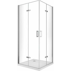 Giorgy Ducha angular plegable - 190cm cromo Giorgy Ducha angular plegable - 190cm cromo