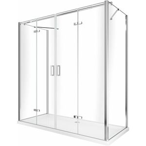 Giorgy Cabina de ducha 3 lados plegable 62.5-65x118.5-122 cm Giorgy Cabina de ducha 3 lados plegable 62.5-65x118.5-122 cm