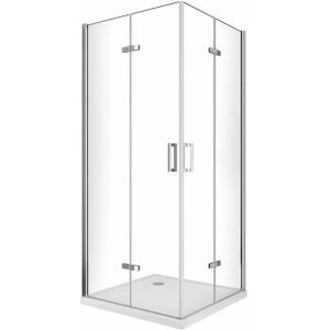 Cabina de Ducha Plegable Reversible GIORGY - 190cm, Cromo, 85x85cm Cabina de Ducha Plegable Reversible GIORGY - 190cm, Cromo, 85x85cm