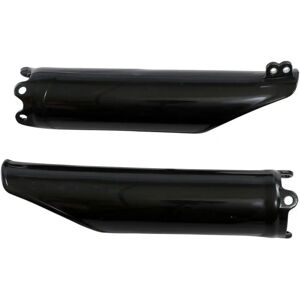 Ufo Fork Slider Protectors - Black - Fork Slider Protectors - Motorcycle Part Ufo Fork Slider Protectors - Black - Fork Slider Protectors - Motorcycle Part
