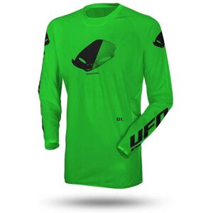 Maglia Moto Cross Verde Fluorescente Slim Fit - Enduro & Motocross Maglia Moto Cross Verde Fluorescente Slim Fit - Enduro & Motocross