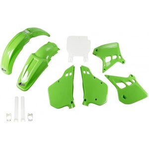 Ufo Kawasaki KX 125 (1990-1991) OEM Plastic Kit Ufo Kawasaki KX 125 (1990-1991) OEM Plastic Kit