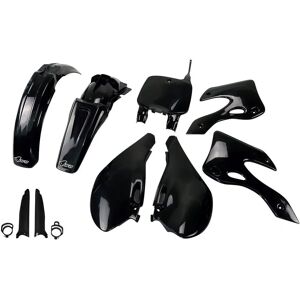 Ufo Kawasaki KX 125 250 Plastic Kit - Black Ufo Kawasaki KX 125 250 Plastic Kit - Black