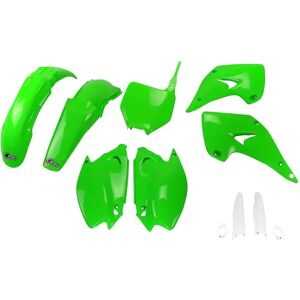 UFO Kawasaki KX 125/250 Grön Komplett Plastkit - Plastkit UFO Kawasaki KX 125/250 Grön Komplett Plastkit - Plastkit