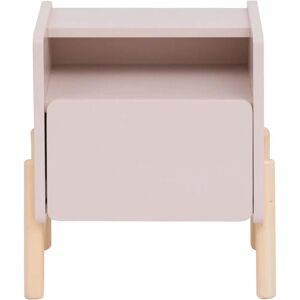Table de chevet pour enfants Rebecca Mobili - Rose Marron - Table de nuit - Publicité Table de chevet pour enfants Rebecca Mobili - Rose Marron - Table de nuit - Publicité