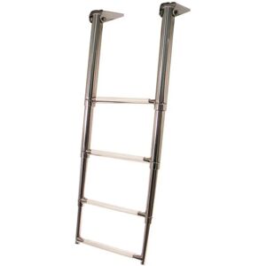 OEM Marine Stainless Steel Telescopic Ladder - 4 Steps OEM Marine Stainless Steel Telescopic Ladder - 4 Steps