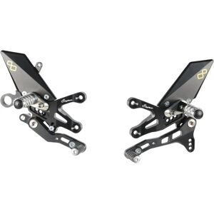 Lightech Paraspigoli Fissi Aprilia RSV4 Tuono V4 - Repose-Pieds Lightech Paraspigoli Fissi Aprilia RSV4 Tuono V4 - Repose-Pieds