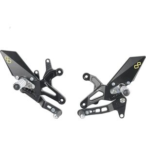 Poggiapiedi posteriori regolabili Lightech Kawasaki ZX6R - Tipo di piede Poggiapiedi posteriori regolabili Lightech Kawasaki ZX6R - Tipo di piede