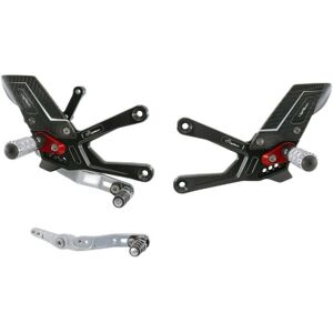 Lightech Set Pedane Regolabili R Version Yamaha R1 / M 2015-2024 - Pedane Lightech Set Pedane Regolabili R Version Yamaha R1 / M 2015-2024 - Pedane