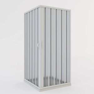 Mampara de ducha plegable Idralite Aster - PVC 75x75cm reversible Mampara de ducha plegable Idralite Aster - PVC 75x75cm reversible