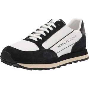 Armani Exchange XUX083XV263A001 Suede Mesh Sneakers - Sneakers Armani Exchange XUX083XV263A001 Suede Mesh Sneakers - Sneakers