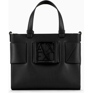 Armani Exchange Susy Squared Logo (942690-0A874) - preto Armani Exchange Susy Squared Logo (942690-0A874) - preto